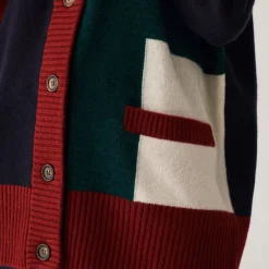 Maison Montagut Vestes Et Gilets>Long Cardigan Boutonne En Cachemire - Delia