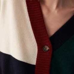 Maison Montagut Vestes Et Gilets>Long Cardigan Boutonne En Cachemire - Delia