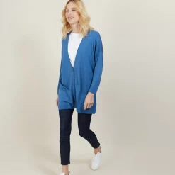 Maison Montagut Vestes Et Gilets>Long Gilet En Laine Avec Poches - Anne-Sophie