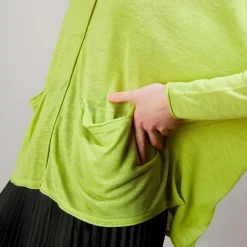 Maison Montagut Vestes Et Gilets>Long Gilet En Lin - Ballon