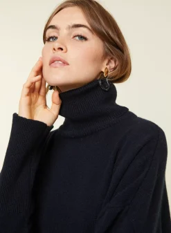 Maison Montagut Pulls>Long Pull Ample En Laine Et Cachemire - Galice