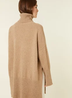 Maison Montagut Pulls>Long Pull Ample En Laine Et Cachemire - Galice