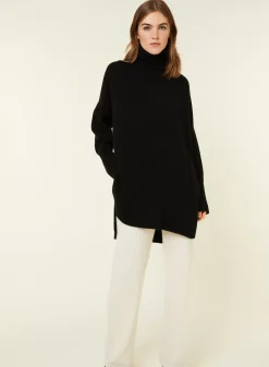 Maison Montagut Pulls>Long Pull Ample En Laine Et Cachemire - Galice
