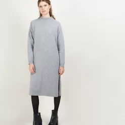 Maison Montagut Robes>Longue Robe En Cachemire Melange - Galate