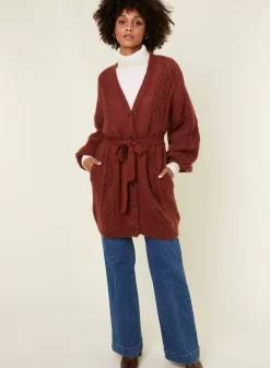 Maison Montagut Vestes Et Gilets>Manteau Boutonne En Mohair Manches Ballon - Galilee