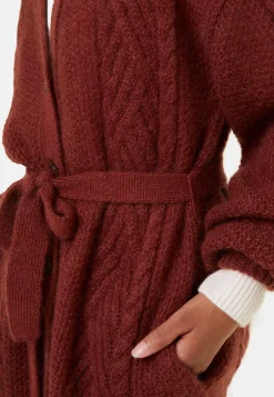 Maison Montagut Vestes Et Gilets>Manteau Boutonne En Mohair Manches Ballon - Galilee