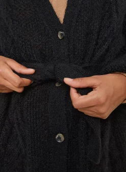 Maison Montagut Vestes Et Gilets>Manteau Boutonne En Mohair Manches Ballon - Galilee