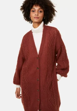 Maison Montagut Vestes Et Gilets>Manteau Boutonne En Mohair Manches Ballon - Galilee