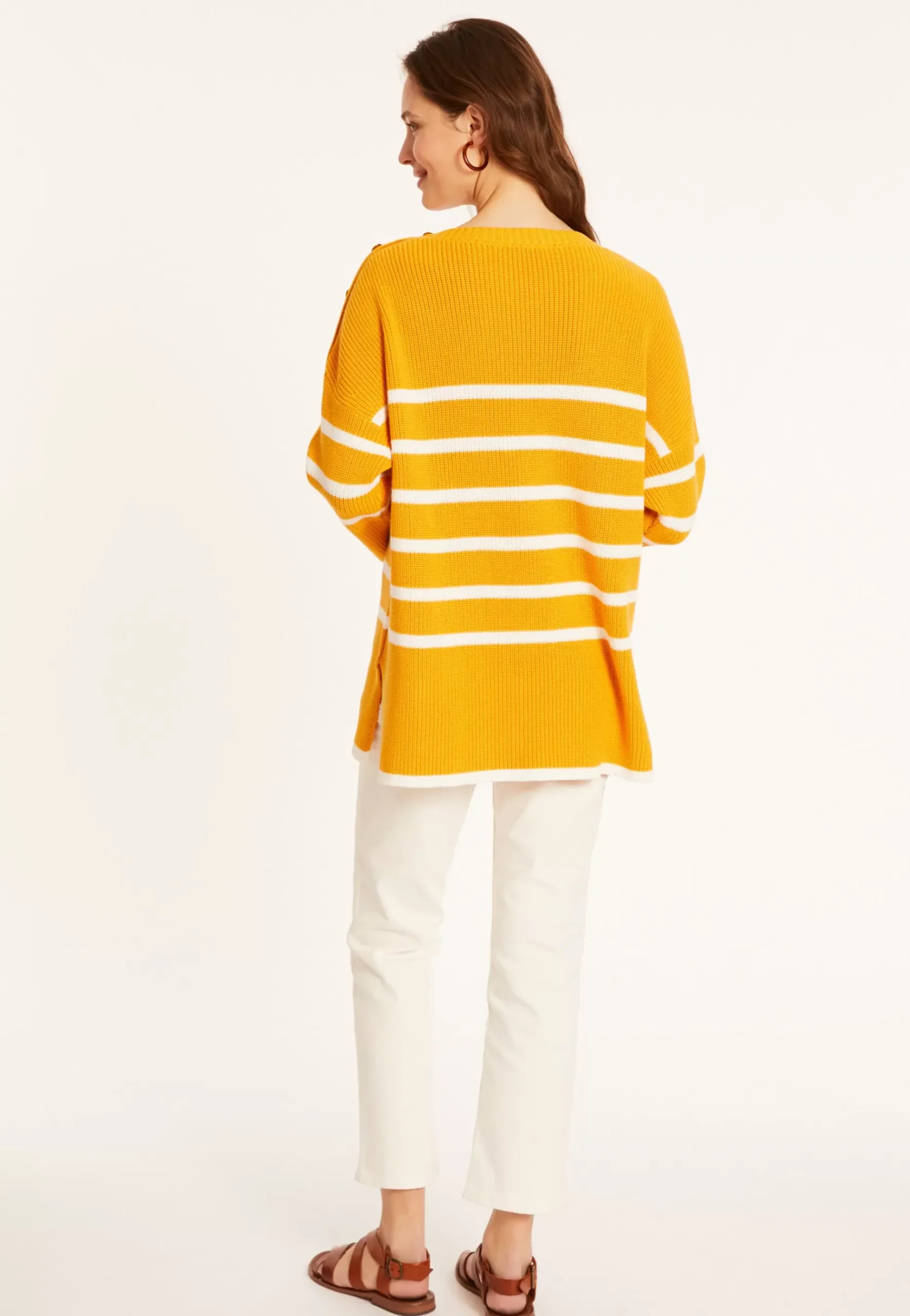 Maison Montagut Pulls>Mariniere Oversize En Coton Bio - Mevo