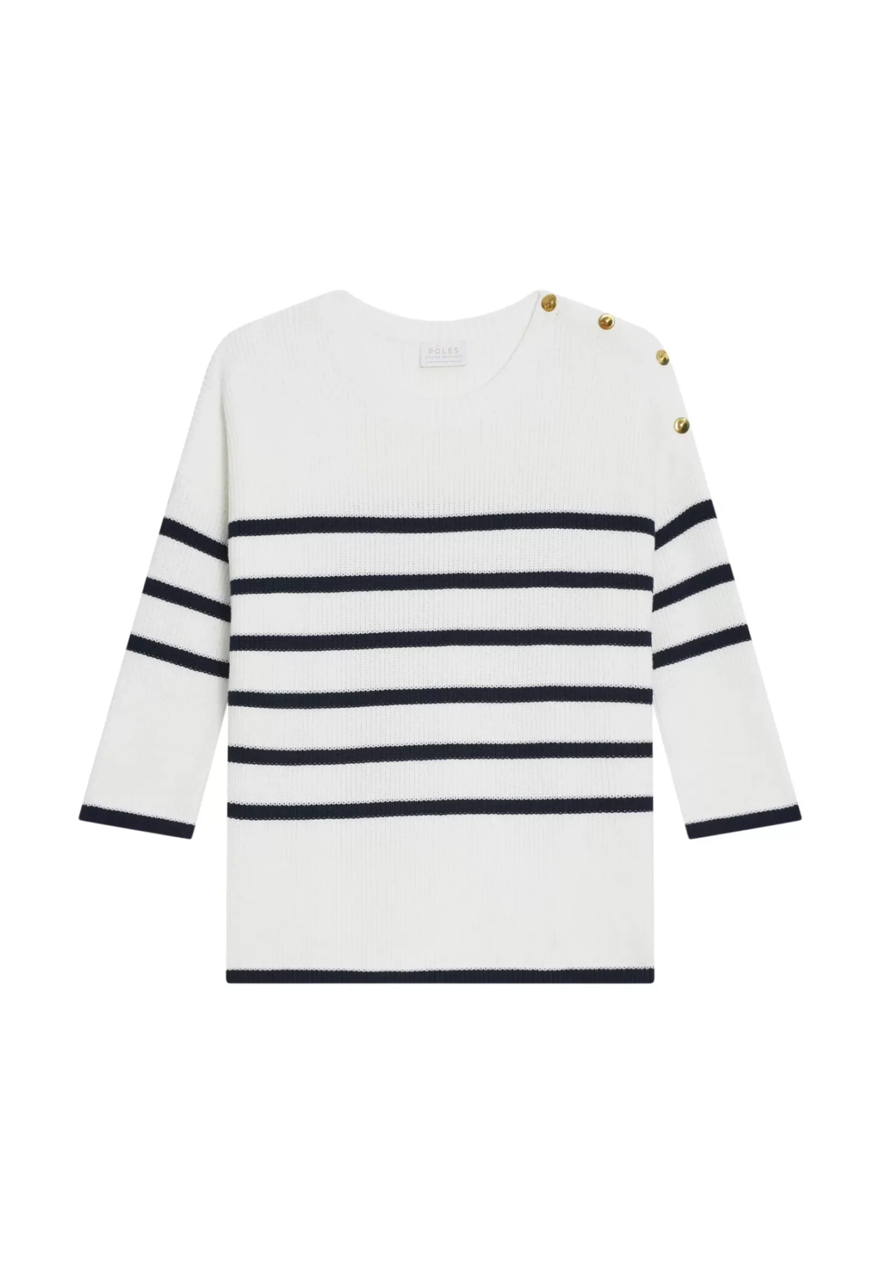 Maison Montagut Pulls>Mariniere Oversize En Coton Bio - Mevo