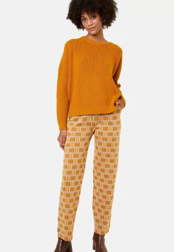 Maison Montagut Pantalons>Pantalon A Motifs En Laine Merinos - Gill