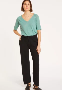 Maison Montagut Pantalons>Pantalon A Poches En Coton - Mederise