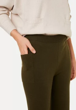 Maison Montagut Pantalons>Pantalon A Poches En Laine Merinos - Gaetane