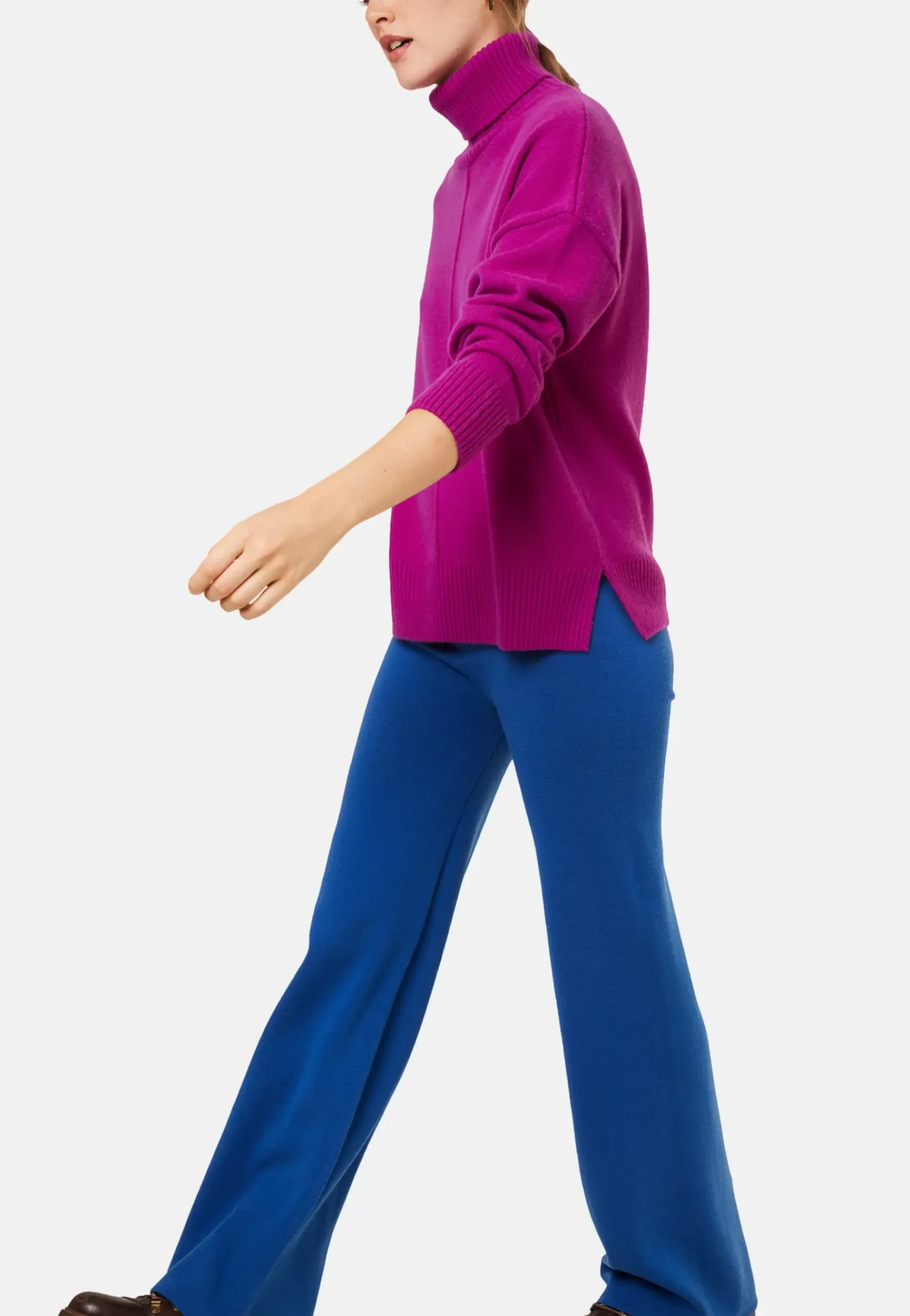 Maison Montagut Pantalons>Pantalon A Poches En Laine Merinos - Gaetane