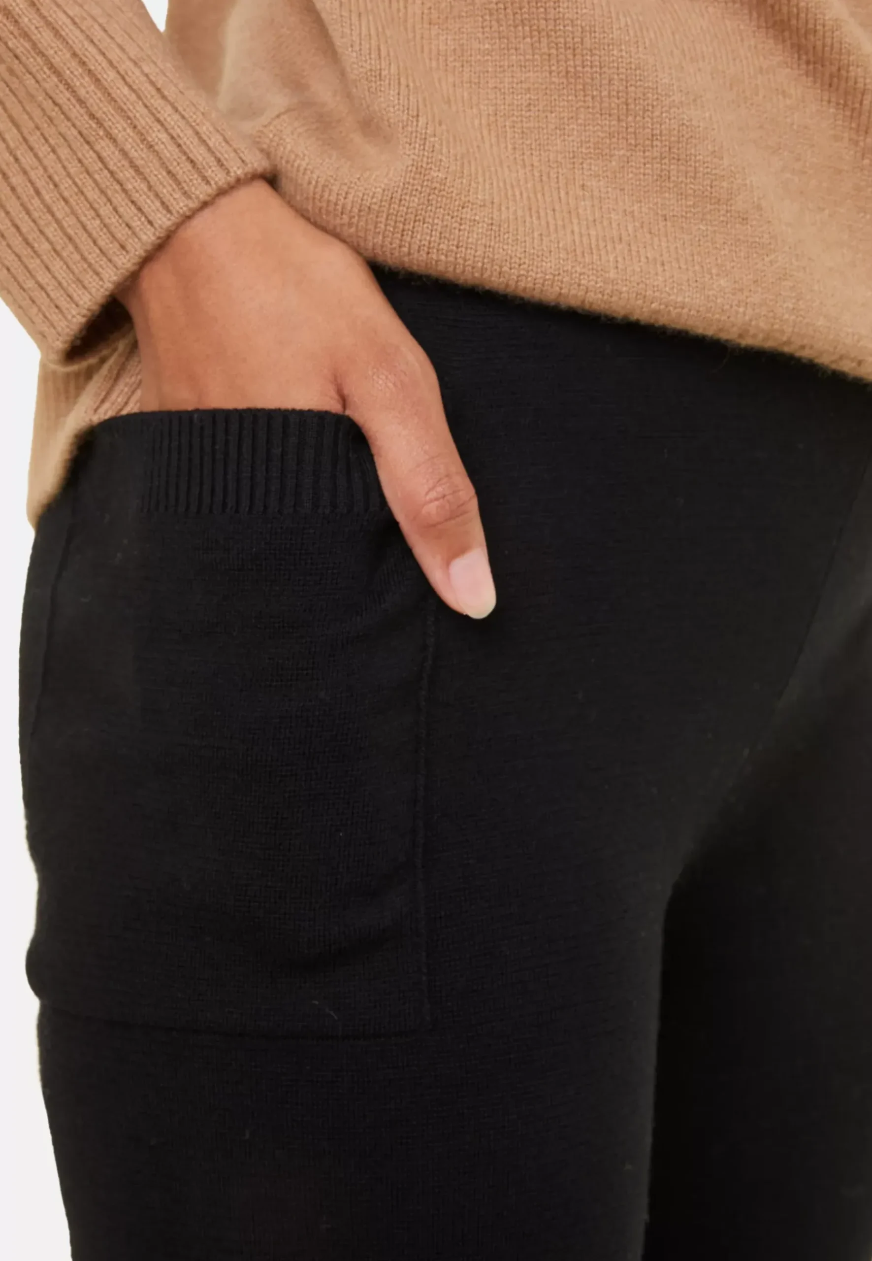 Maison Montagut Pantalons>Pantalon A Poches En Laine Merinos - Gaetane