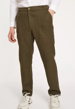 Maison Montagut Shorts Et Pantalons>Pantalon A Poches En Lin - Dimitri