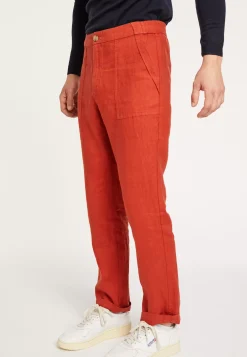 Maison Montagut Shorts Et Pantalons>Pantalon A Poches En Lin - Dimitri