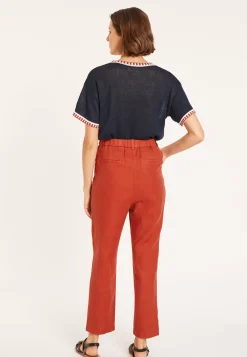 Maison Montagut Pantalons>Pantalon A Poches En Lin - Victoire