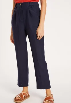 Maison Montagut Pantalons>Pantalon A Poches En Lin - Victoire