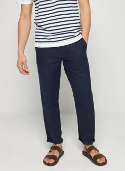 Maison Montagut Shorts Et Pantalons>Pantalon Casual En Lin - Rolland