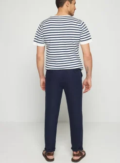 Maison Montagut Shorts Et Pantalons>Pantalon Casual En Lin - Rolland