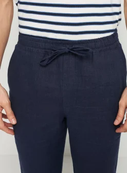 Maison Montagut Shorts Et Pantalons>Pantalon Casual En Lin - Rolland