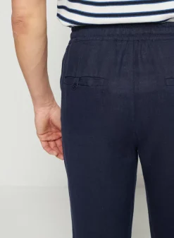 Maison Montagut Shorts Et Pantalons>Pantalon Casual En Lin - Rolland
