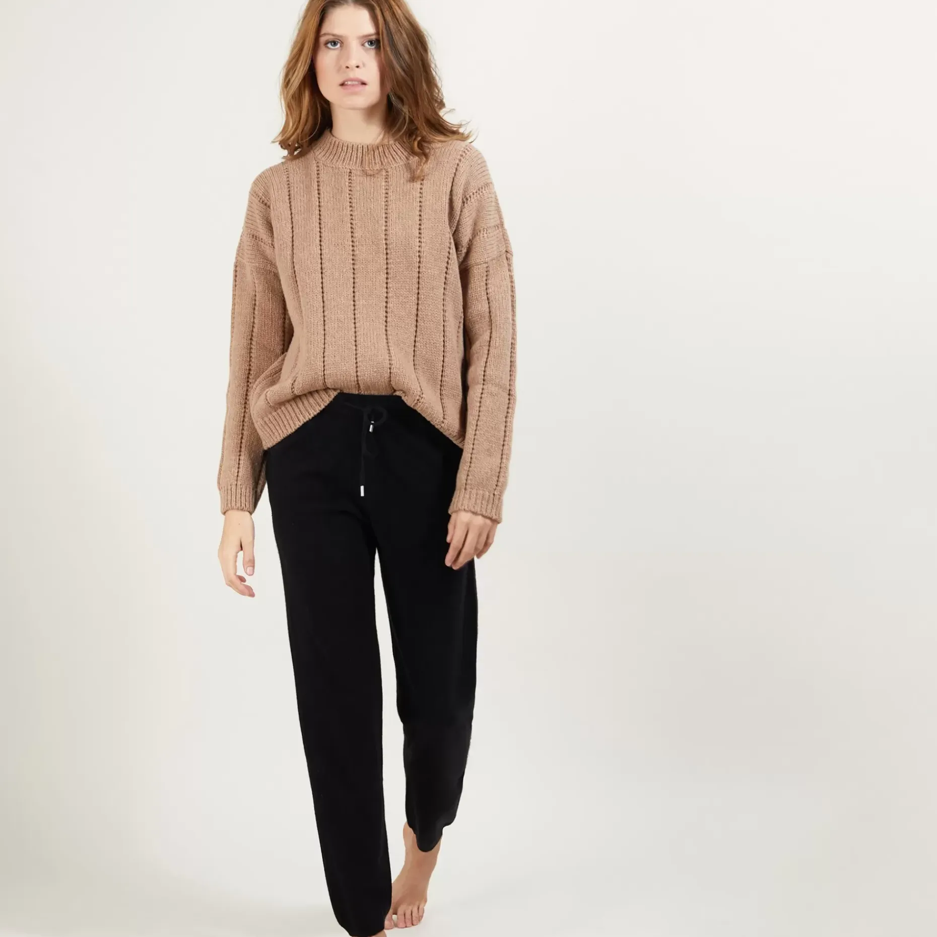 Maison Montagut Pantalons>Pantalon En Cachemire - Bora