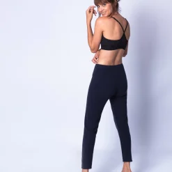 Maison Montagut Pantalons>Pantalon En Cachemire - Honey