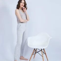 Maison Montagut Pantalons>Pantalon En Cachemire - Horizon