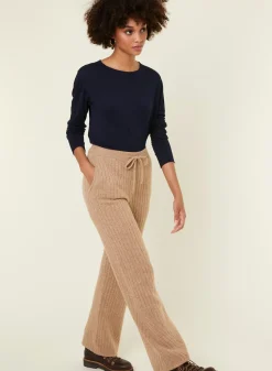 Maison Montagut Pantalons>Pantalon Fluide En Laine Et Cachemire - Galya