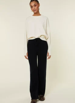 Maison Montagut Pantalons>Pantalon Fluide En Laine Et Cachemire - Galya