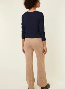 Maison Montagut Pantalons>Pantalon Fluide En Laine Et Cachemire - Galya