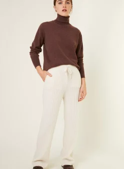 Maison Montagut Pantalons>Pantalon Fluide En Laine Et Cachemire - Galya