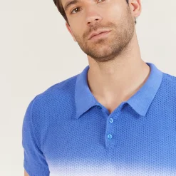 Maison Montagut Polos>Polo Degrade En Coton Et Lin - Django