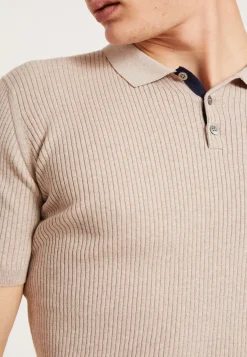 Maison Montagut Polos>Polo En Coton Et Laine Merinos - Lou