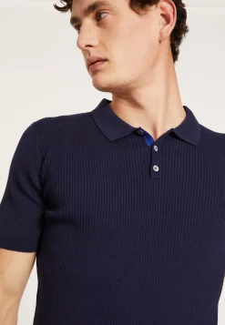Maison Montagut Polos>Polo En Coton Et Laine Merinos - Lou