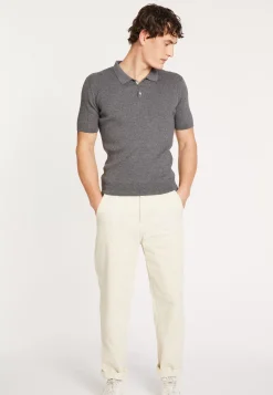 Maison Montagut Polos>Polo En Coton Et Laine Merinos - Lou