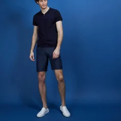 Maison Montagut Fil Lumiere Pour Lui>Polo En Fil Lumiere Poche Avant - Blaze
