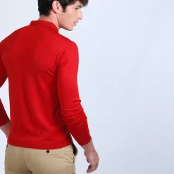 Maison Montagut Pulls>Polo En Laine Et Soie - Bartev