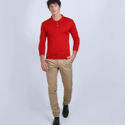 Maison Montagut Pulls>Polo En Laine Et Soie - Bartev