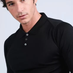Maison Montagut Pulls>Polo En Laine Et Soie - Bartev