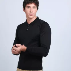 Maison Montagut Pulls>Polo En Laine Et Soie - Bartev