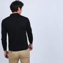 Maison Montagut Pulls>Polo En Laine Et Soie - Bartev