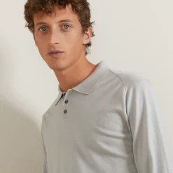 Maison Montagut Polos>Polo En Laine Et Soie - Bartev