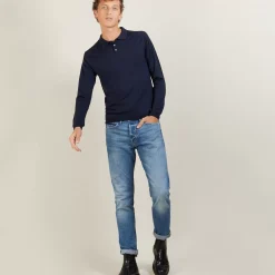 Maison Montagut Polos>Polo En Laine Et Soie - Bartev