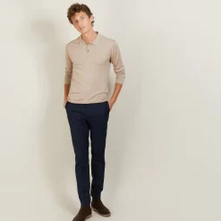 Maison Montagut Polos>Polo En Laine Et Soie - Bartev