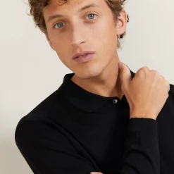 Maison Montagut Polos>Polo En Laine Et Soie - Bartev