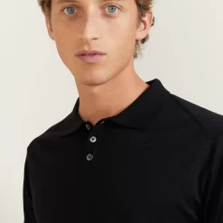 Maison Montagut Polos>Polo En Laine Et Soie - Bartev