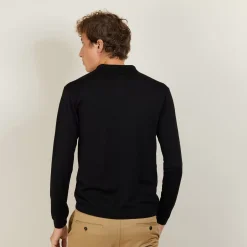 Maison Montagut Polos>Polo En Laine Et Soie - Bartev